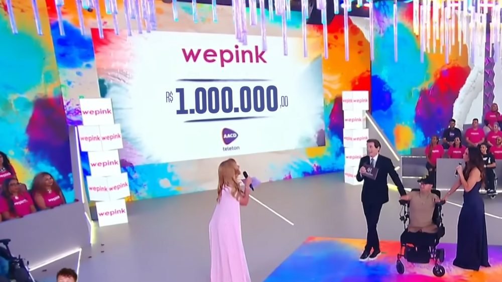 Kit com 5 Body Splashes WePink
